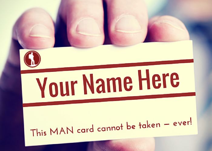 man card