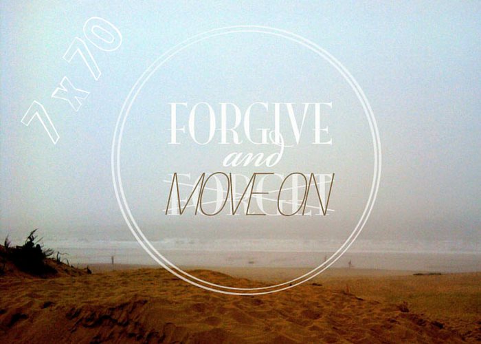 forgive and move on