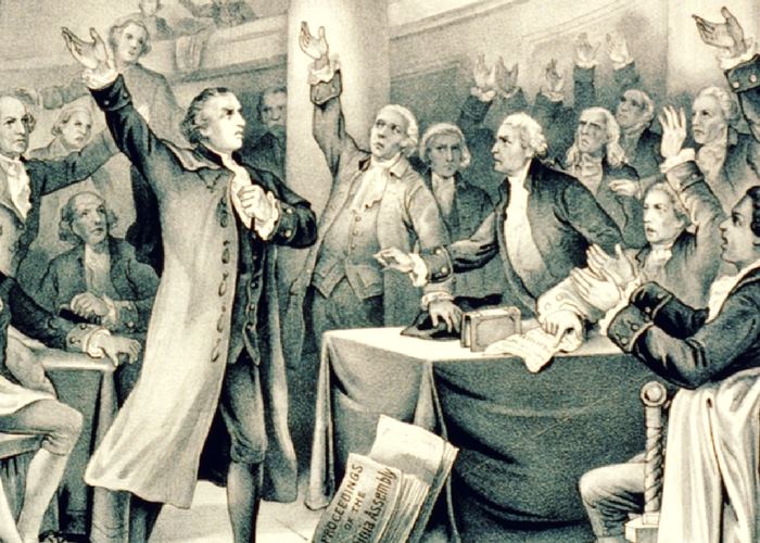 Where Is The Courage Of Patrick Henry Today?
