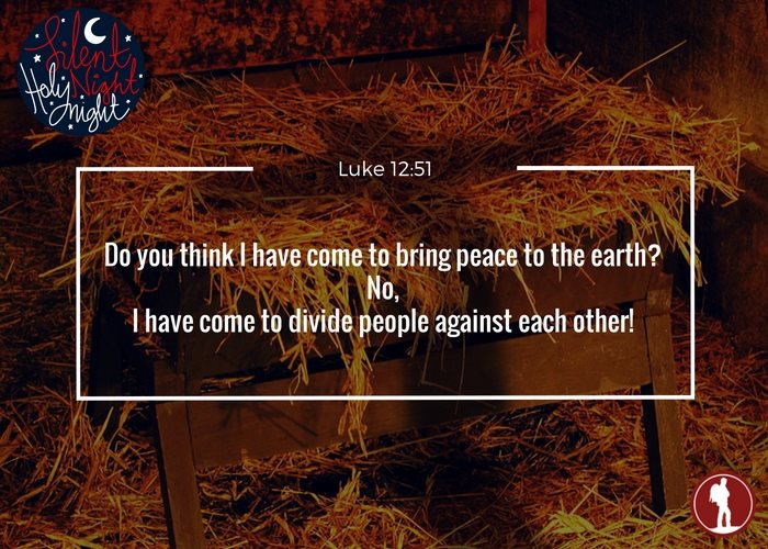 Why Christmas Isn’t About Peace